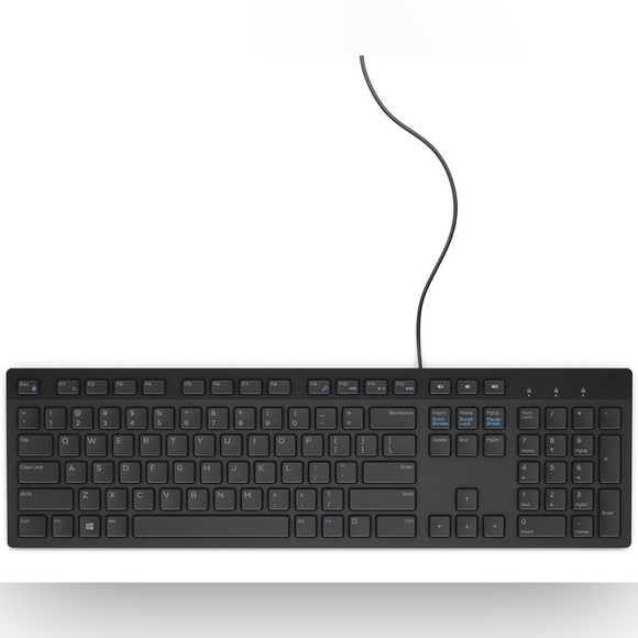 NIB Dell KB216 USB Keyboard - Black - Picture 1 of 5